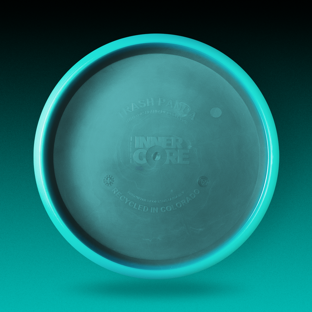 Garbage Disc Inner Core (Premium) | 100% Recycled Disc Golf Putter – Trash Panda ...
