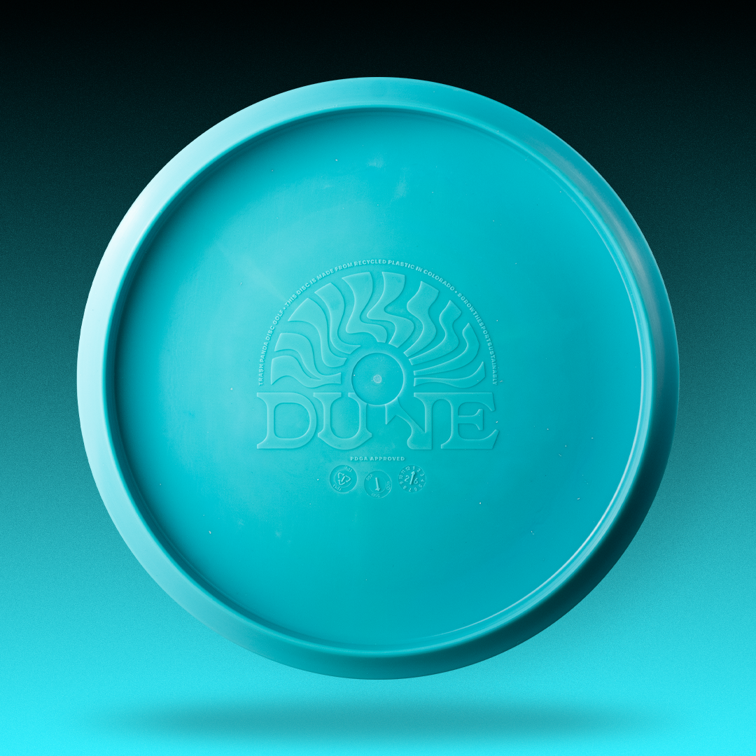 Garbage Disc Dune (Premium) | 100% Recycled Disc Golf Midrange – Trash Panda Disc Golf