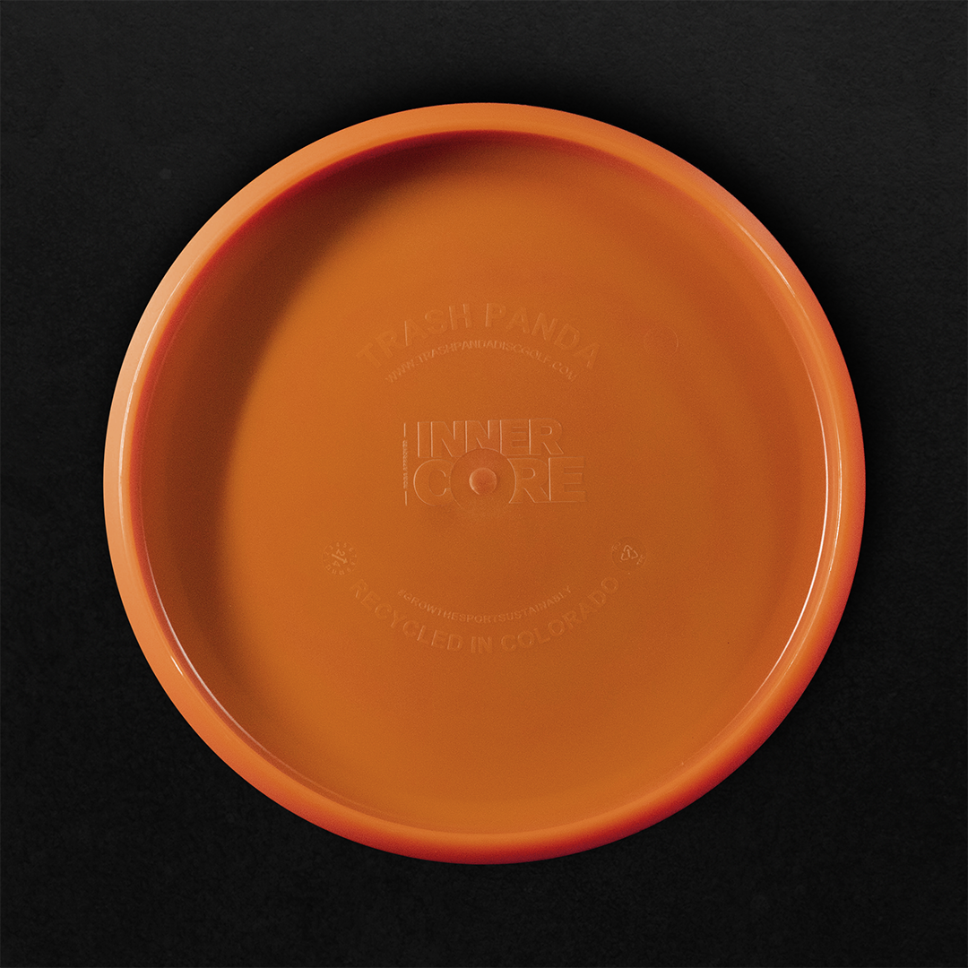 inner core premium recycled disc golf putter product photo - auburn color