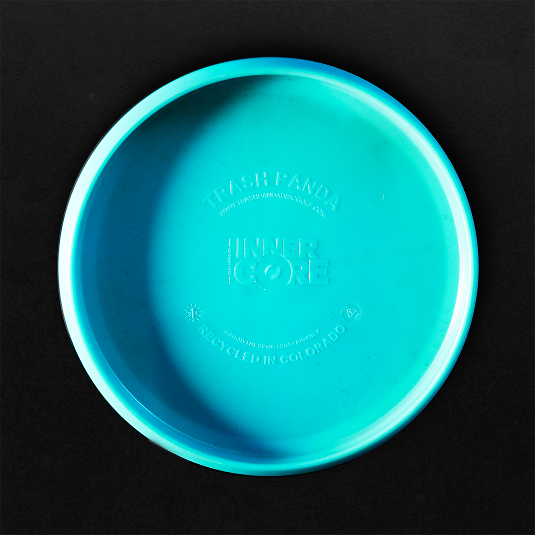 inner core recycled disc golf putter product photo - baja color