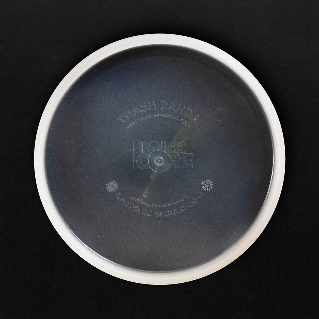 inner core recycled disc golf putter product photo - ice color