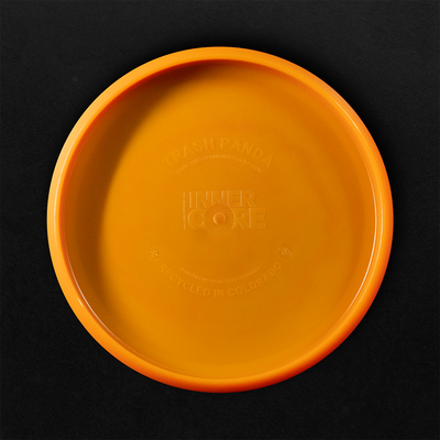 inner core recycled disc golf putter product photo - orange color