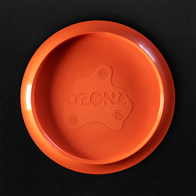 ozone sustainable disc golf fairway driver orange color