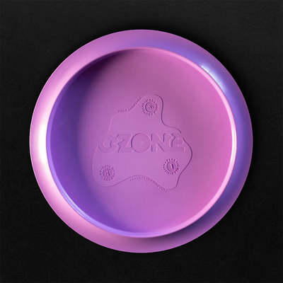 ozone sustainable disc golf fairway driver purple color