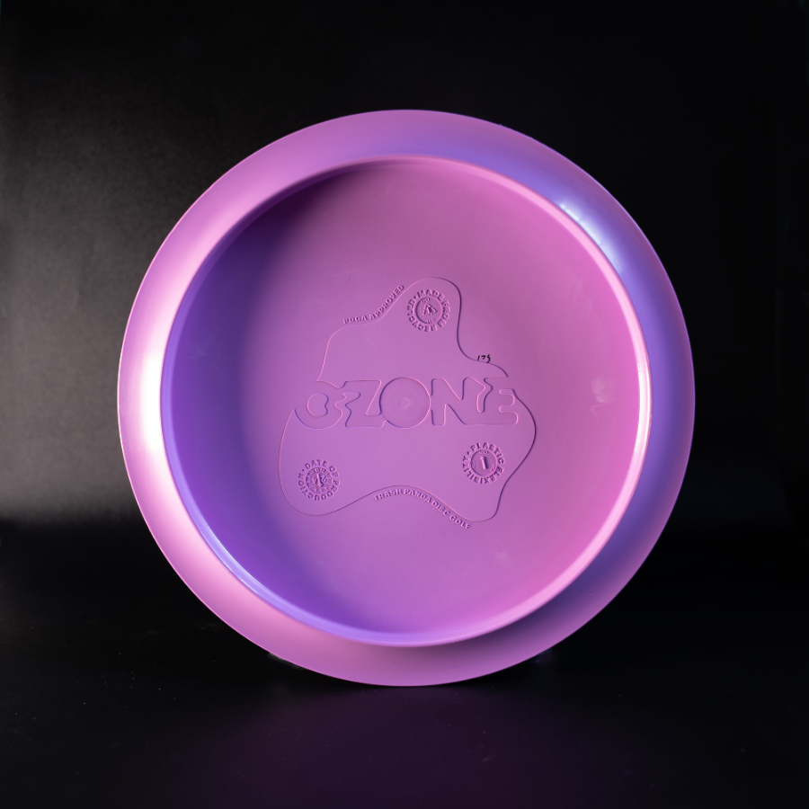 purple ozone - recycled plastic disc golf fairway driver