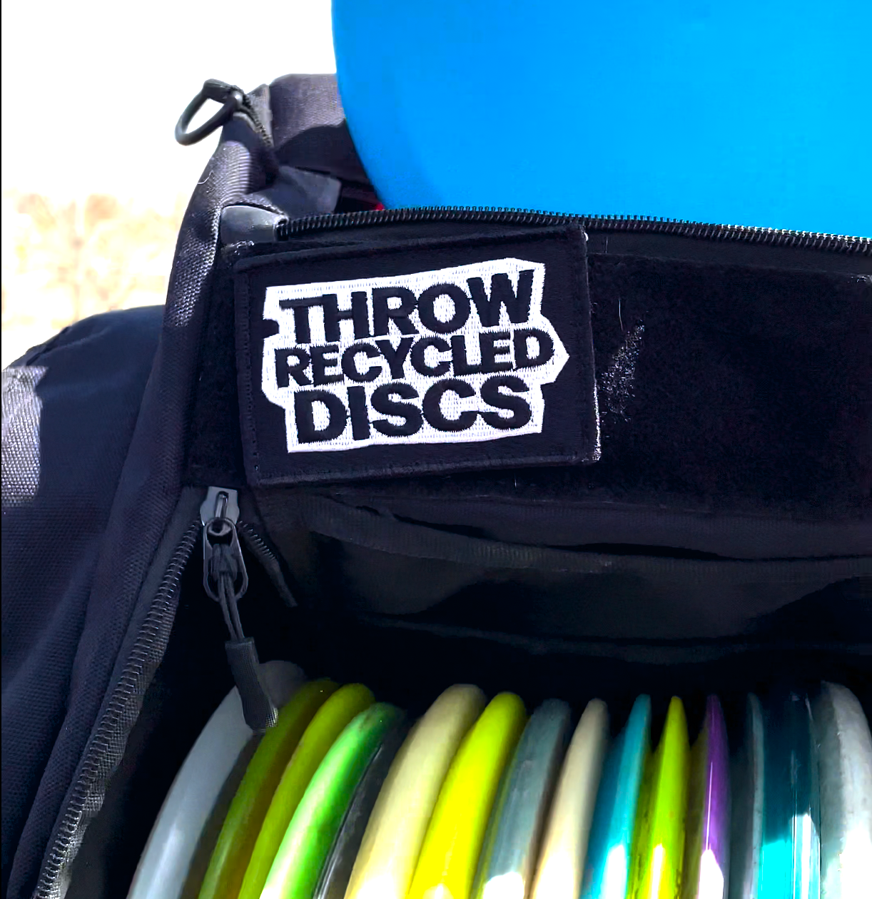 Bag Patch — Throw Recycled Discs